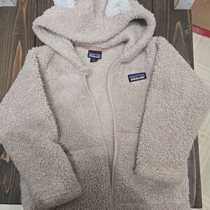 Patagonia Tan Fleece Jacket